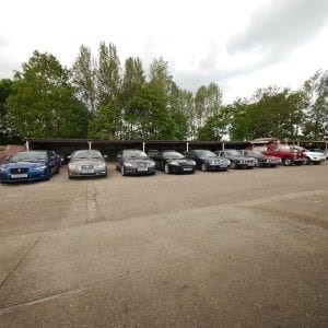 Jaguar Land Rovers at AJF