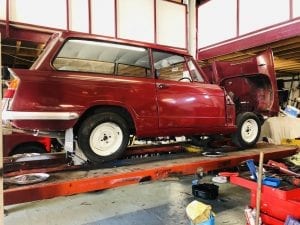 triumph herald at AJF Motor Engineers