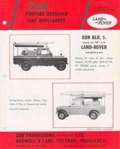 Sun Engineering Ltd Advert 